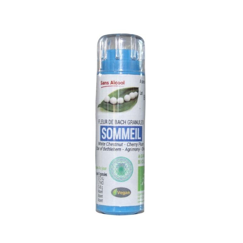 Complexe Sommeil Kosmeo - élixirs floraux pour un sommeil apaisé et réparateur.