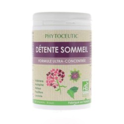 Complément alimentaire bio Détente Sommeil Phytoceutic pour favoriser le sommeil et la détente naturelle