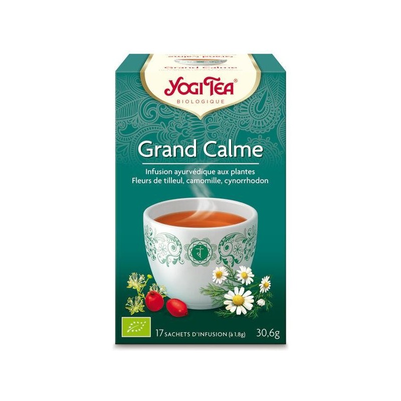 Yogi Tea Infusion ayurvédique Grand calme bio