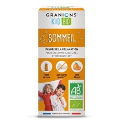 Sirop Sommeil Enfants bio au goût d'abricot