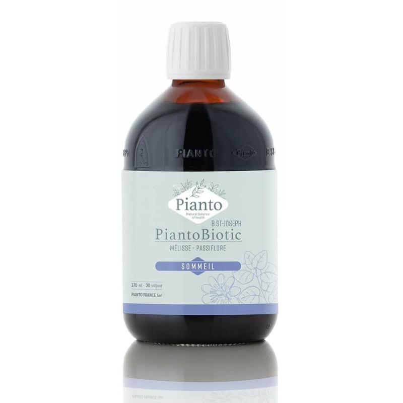 Piantobiotic Sommeil - Infusion relaxante aux plantes pour favoriser un sommeil réparateur et apaisant.