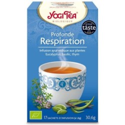 Infusion ayurvédique bio Profonde Respiration Yogi Tea