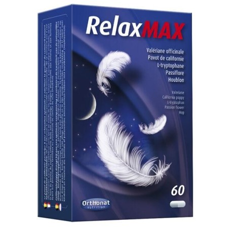Relax Max Orthonat - Complément alimentaire pour la relaxation et le sommeil naturel.