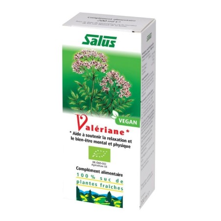 Image du Suc de plantes bio Valériane de Salus