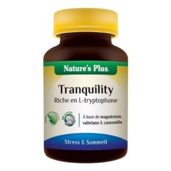 Tranquility Nature's Plus - complément alimentaire pour le sommeil et la détente à base de plantes et minéraux