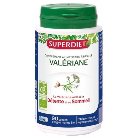 Flacon de Valériane bio Super Diet