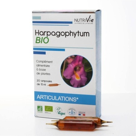 Harpagophytum BIO - Ampoules Nutrivie pour soutenir le confort et la mobilité articulaire
