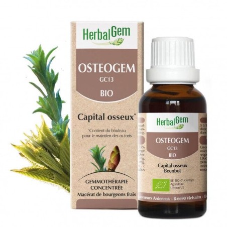Ostéogem bio GC23 - Complexe de bourgeons pour renforcer le capital osseux et favoriser la reminéralisation naturelle.