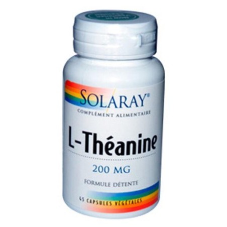 Complément alimentaire Solaray L-Théanine 200 mg pour relaxation