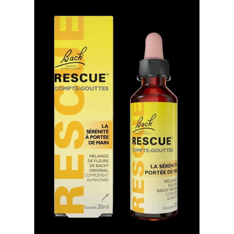Flacon de Rescue Bach Flower 50 ml