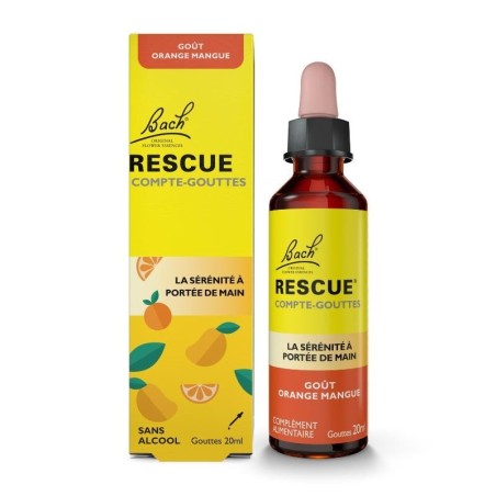 Flacon de Rescue Orange Mangue