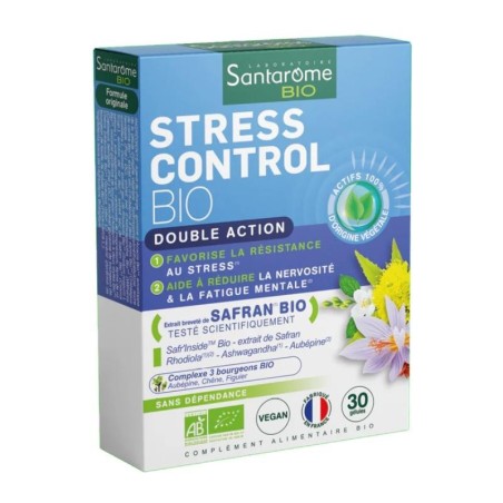 Complément alimentaire bio Stress Control de Santarome
