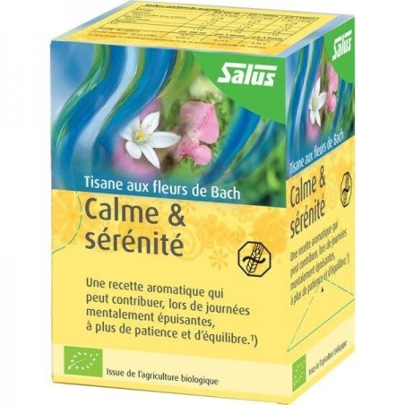 Tisane Calme and sérénité bio de Salus