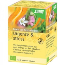Tisane Urgence and Stress bio de Salus pour un soutien émotionnel naturel et une gestion du stress.