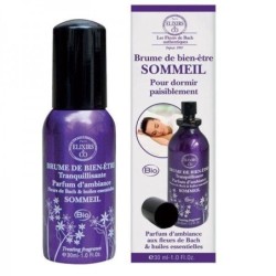 Brume de bien-être sommeil bio Elixirs and Co 250 ml pour favoriser le sommeil et la relaxation