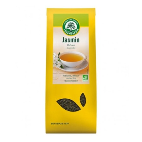 Thé Vert Jasmin Bio de Lebensbaum - infusion florale relaxante