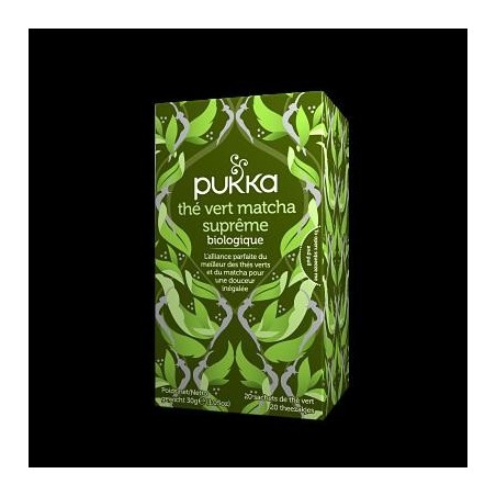 Thé vert Matcha Suprême bio Pukka