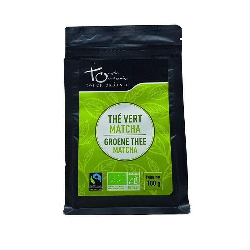 Thé vert Matcha bio Touch Organic - Infusion saine et revigorante