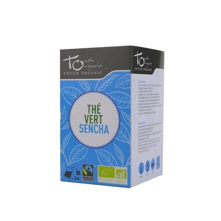 Thé vert sencha bio en sachets Touch Organic