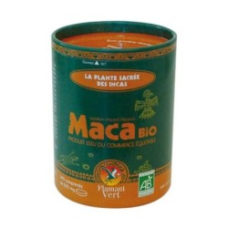 Maca bio poudre Flamant Vert - complément naturel pour le tonus et la vitalité.