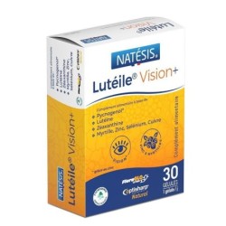 Lutéile Vision + Natésis est un complément alimentaire innovant formulé pour soutenir la santé visuelle.