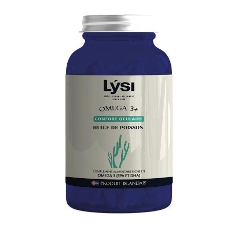 Complément alimentaire Oméga 3 Confort oculaire Lysi pour soulager la sécheresse des yeux