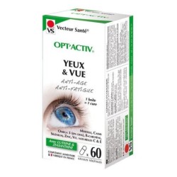 Opt'activ de Vecteur Santé - Complément naturel pour la vision et protection oculaire.