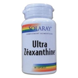 Ultra Zéaxanthine Solaray - Complément alimentaire pour soutenir la santé oculaire avec lutéine et zéaxanthine.