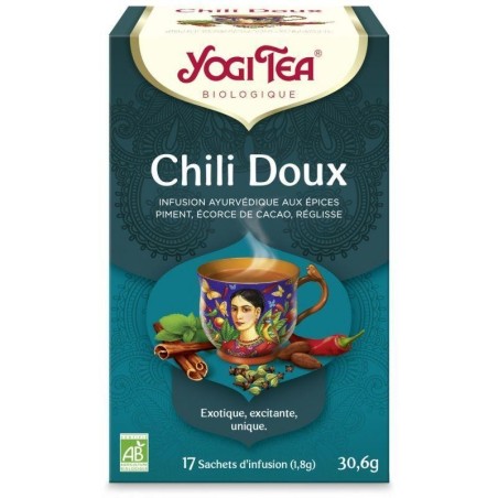 Infusion Chili doux bio de Yogi Tea