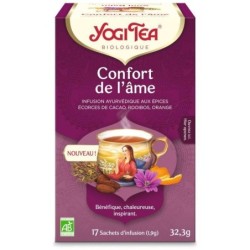 Infusion ayurvédique Confort de l'âme bio Yogi Tea