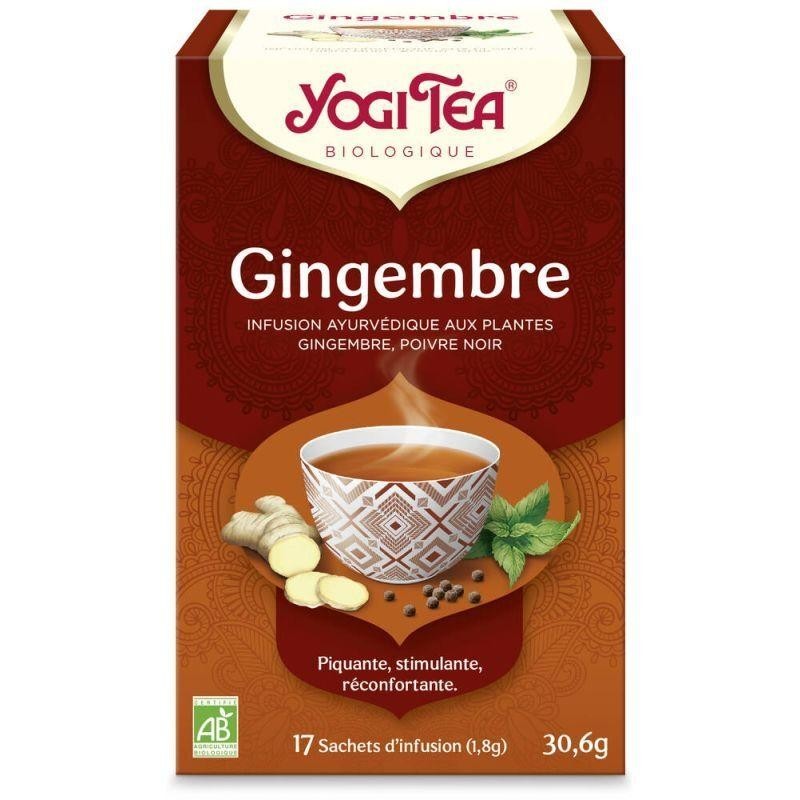 Infusion Gingembre bio de Yogi Tea