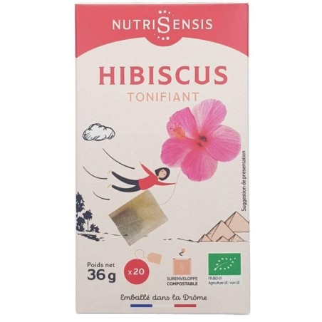 Infusion Fleurs d'Hibiscus bio de Nutrisensis