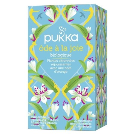 Infusion ayurvédique Ode à la joie bio de Pukka