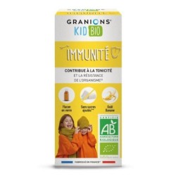 Sirop Immunité Bio Enfants Granions goût banane