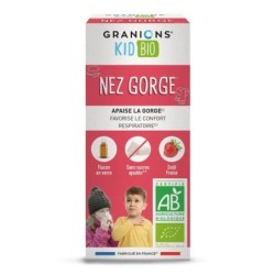 Sirop Nez Gorge bio pour enfants