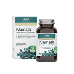 Complément AFA Klamath 500 mg - Algues naturelles pour le tonus et la vitalité