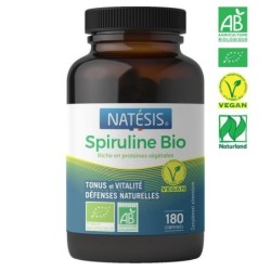 Spiruline bio 500 mg Natésis