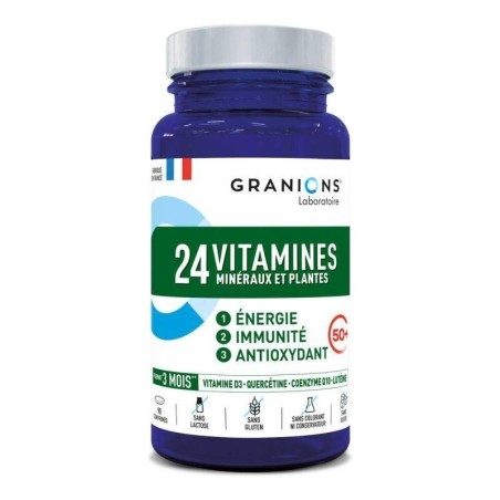 Granions 24 Vitamines Minéraux et Plantes - Sénior