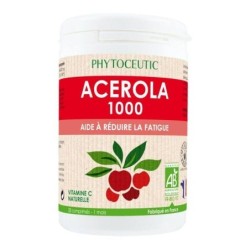 Complément alimentaire Acérola 1000 mg Bio en gélules