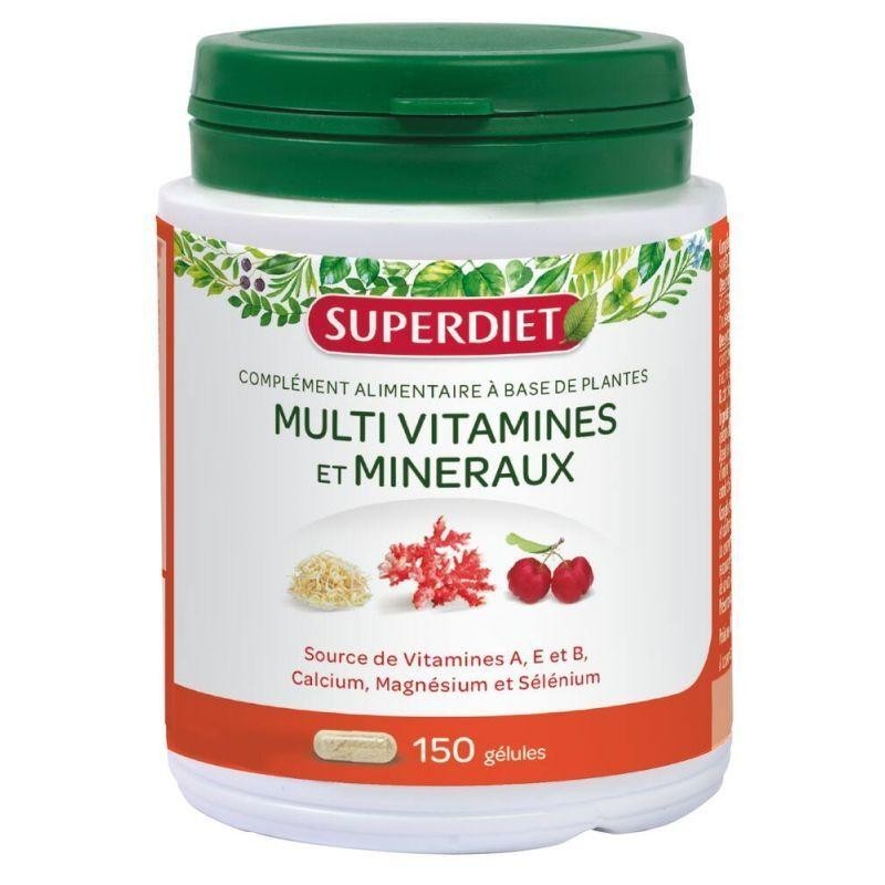 Superdiet Multivitamines et Minéraux