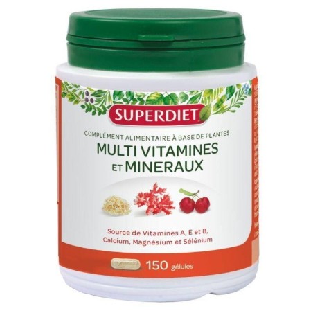 Superdiet Multivitamines et Minéraux