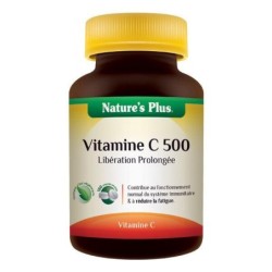 Vitamine C 500 Action Prolongée Nature's Plus - complément pour vitalité et immunité