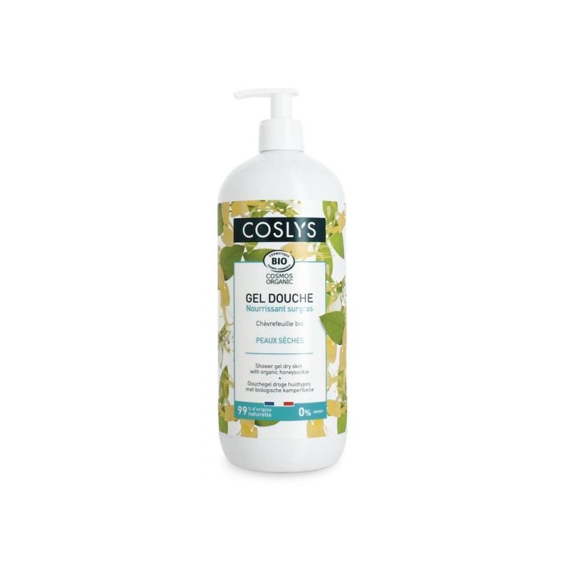 Gel douche Nourrissant surgras peaux seches Chèvrefeuille