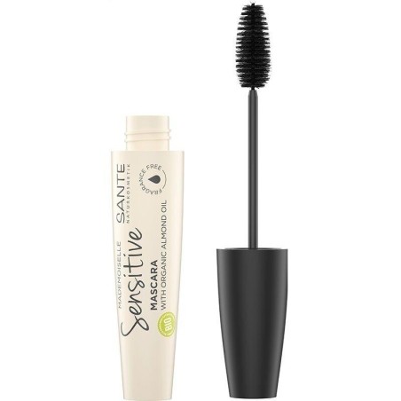 Mascara Mademoiselle Sensitive Noir bio de Sante Naturkosmetik