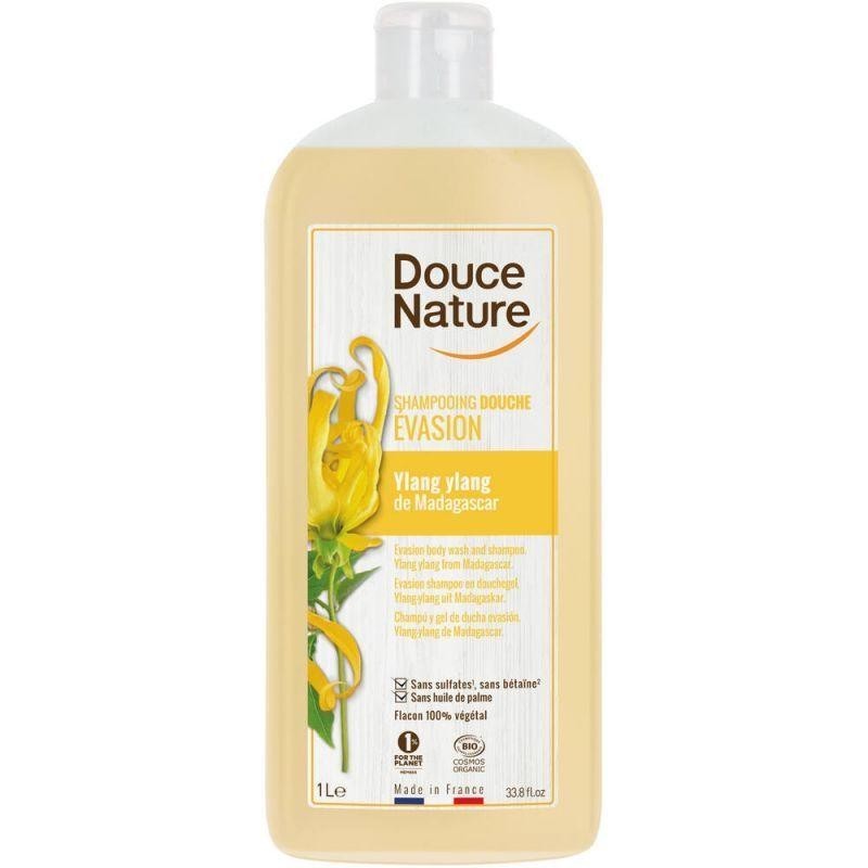 Shampoing douche Evasion Ylang Ylang  bio - 1 litre
