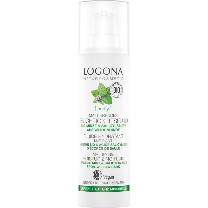 Fluide hydratant et matifiant Menthe acide salicylique 30 ml