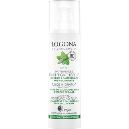 Fluide hydratant et matifiant Menthe acide salicylique 30 ml