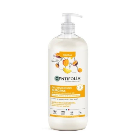 Gel douche surgras Fruits exotiques Flacon pompe 1 litre