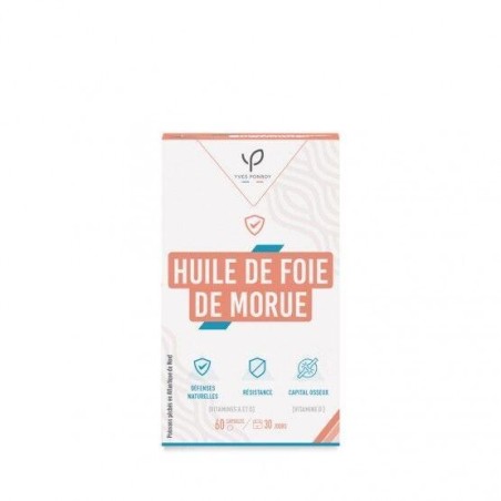 Huile de Foie de Morue - Pilulier 30 capsules