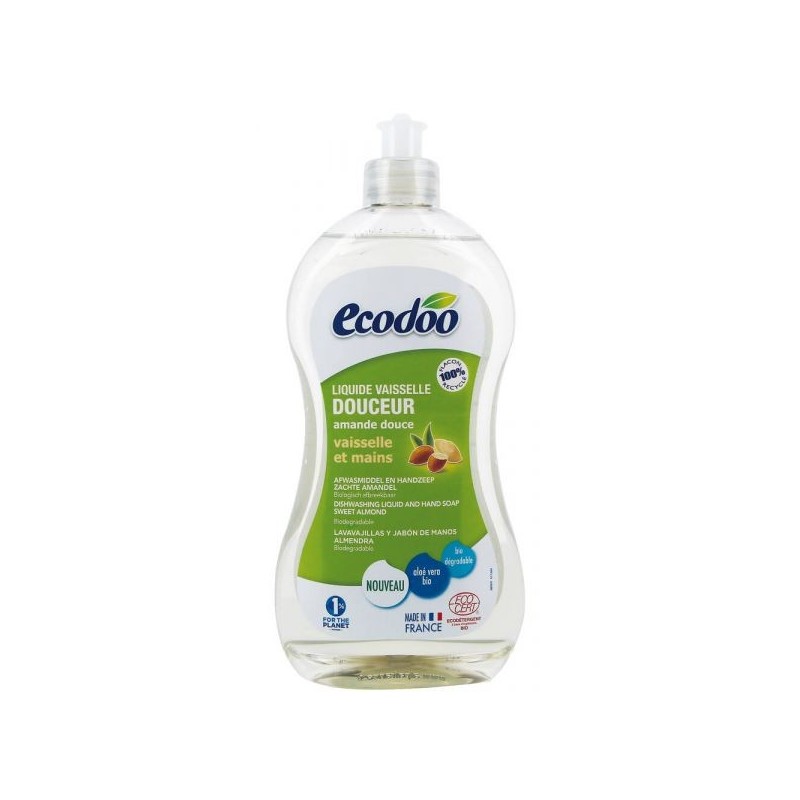 Liquide vaisselle et mains Senteur Amande douce Ecocert